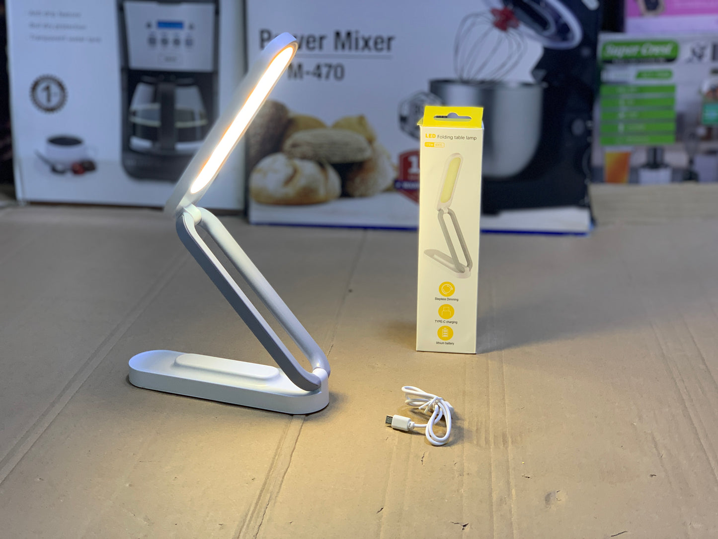 LED Folding Desk Table Lamp (Item 8005)