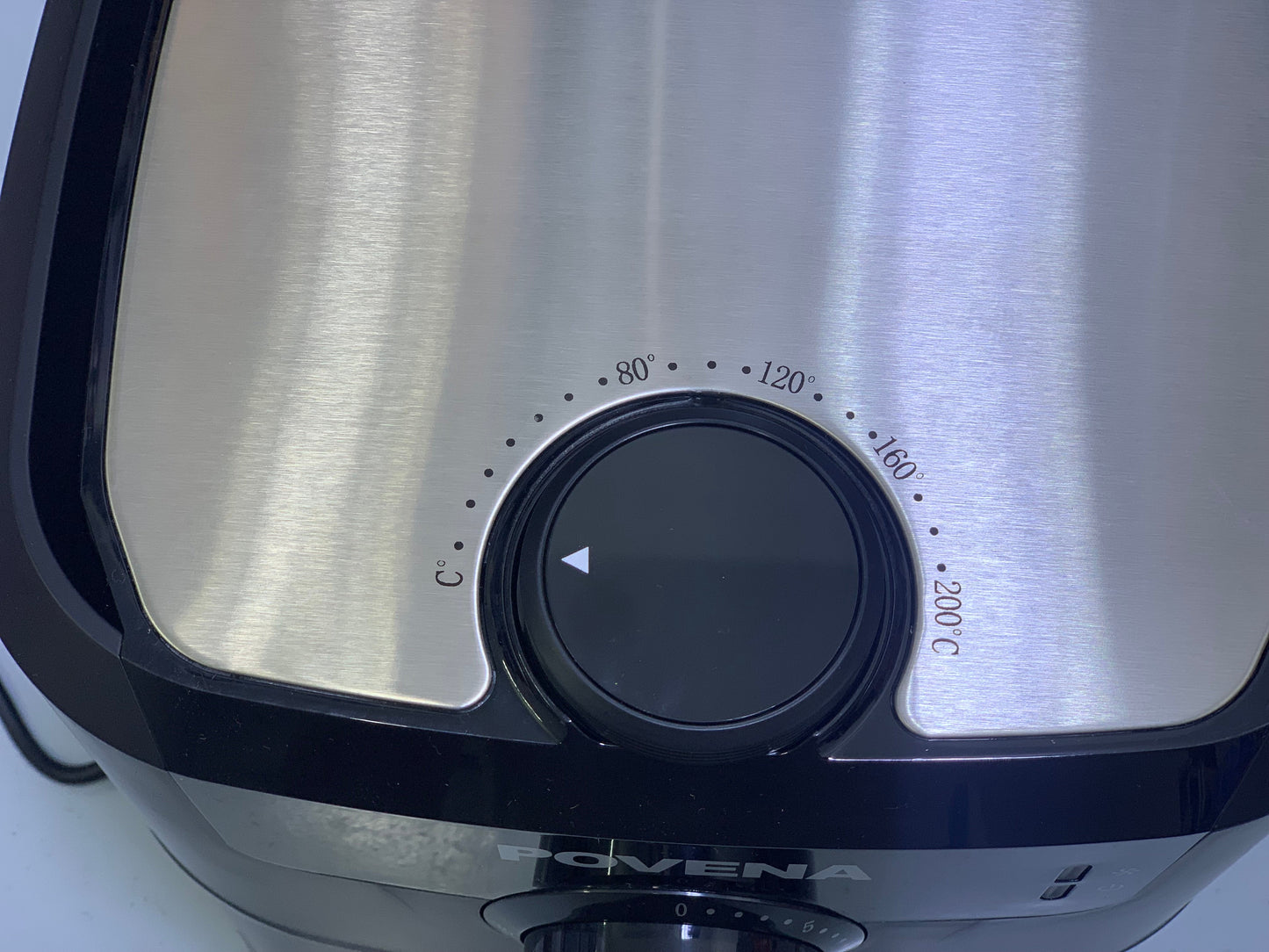 Povena Healthy Air Fryer 5.5L capacity Temperature Control |