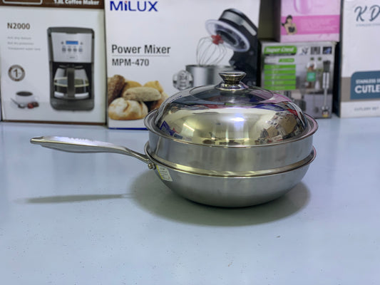 Laser Coating Deep Frypan and Steamer 34cm