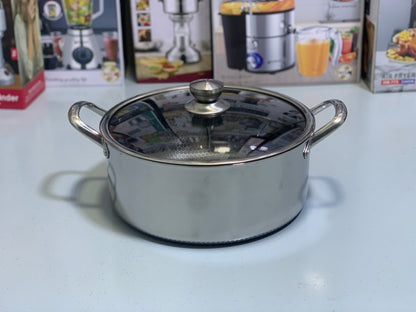 DUBAIZONES™ Laser Coated deep casseroles complete  Set ( sizes are 30cm,32cm,34cm)