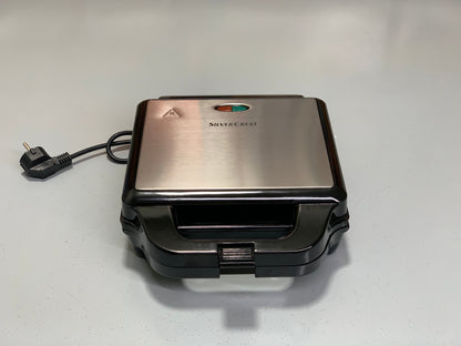 DUBAIZONES™ Silver Crest Sandwich Maker