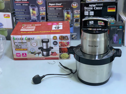 Silver Crest 6L Chopper 4000w with 3 Speeds level