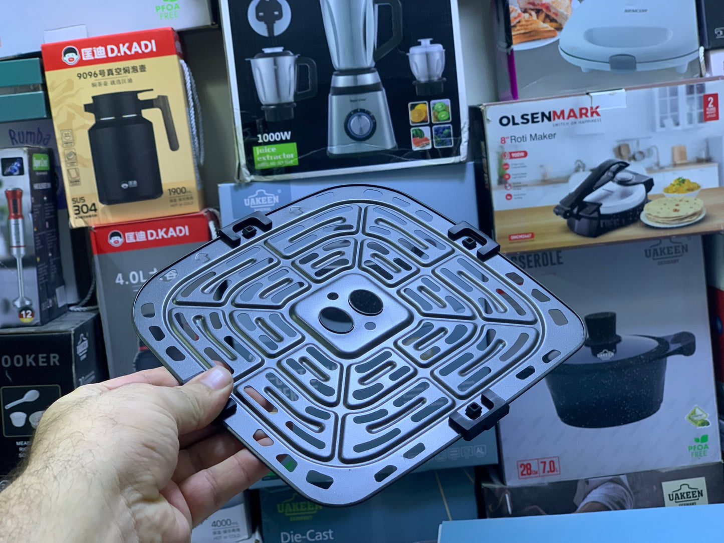 Uakeen Digital Air fryer|8L|Model-ZL-1704