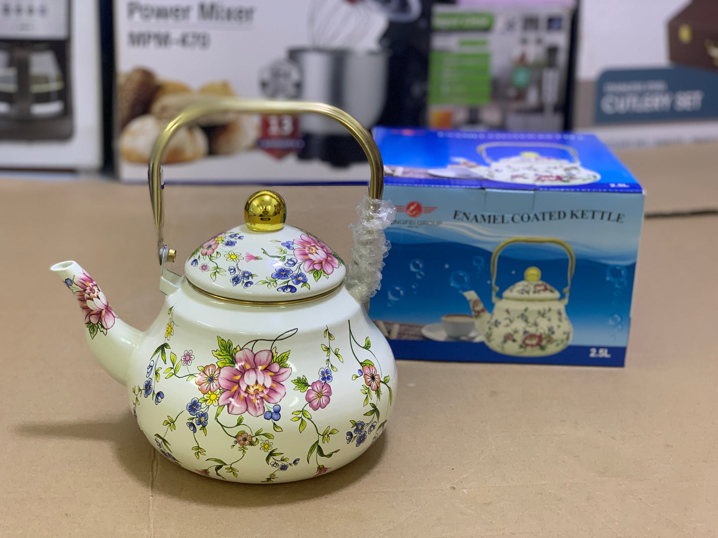 Enamel Coating Tea Kettles
