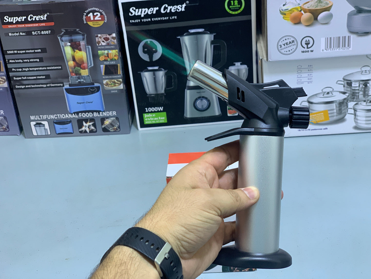 Professional Butany with Torch Gas refilling station