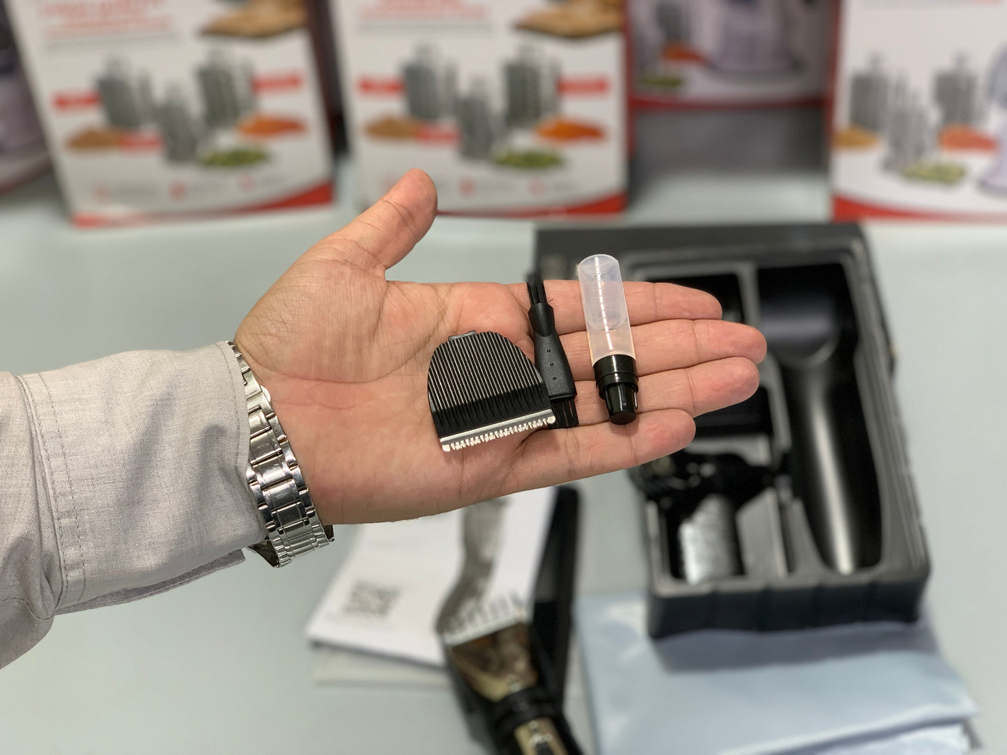 DUBAIZONES™ TOFULS Brand Professional Hair Clipper with Essentials Tools