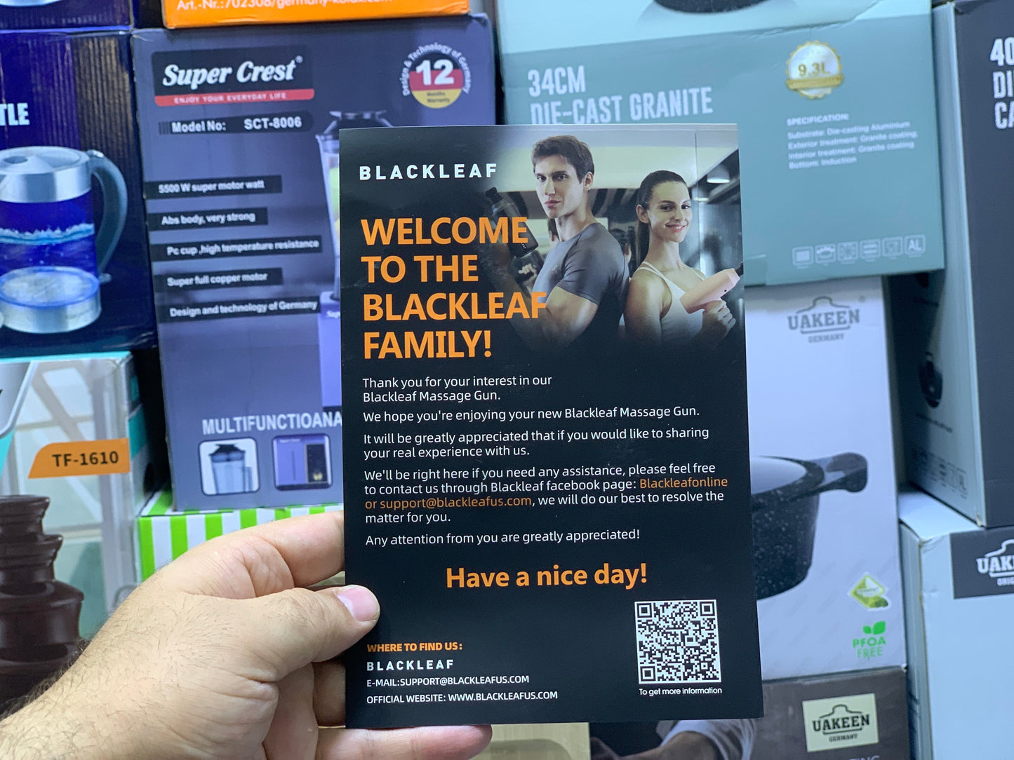 BlackLeaf Relax S| Massage Gun