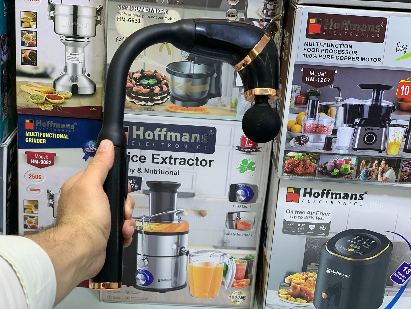 DUBAIZONES™ Fascial Gun Massage| Long Stick Massage Gun