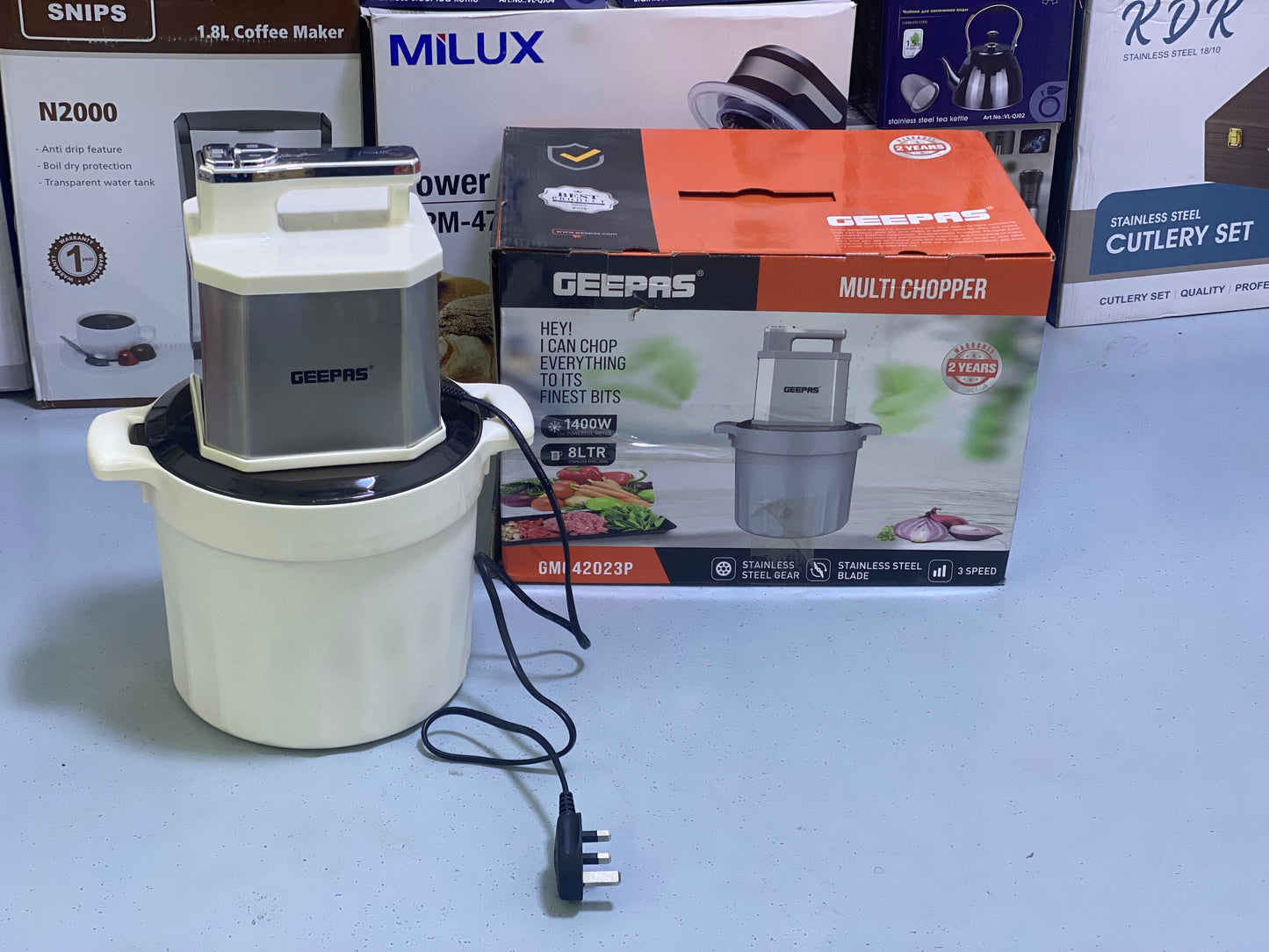 Geepas Electric Heavy Duty Meat Chopper