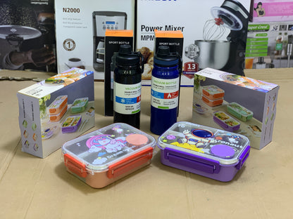 Back to School Offer Lunch box and Water Bottle