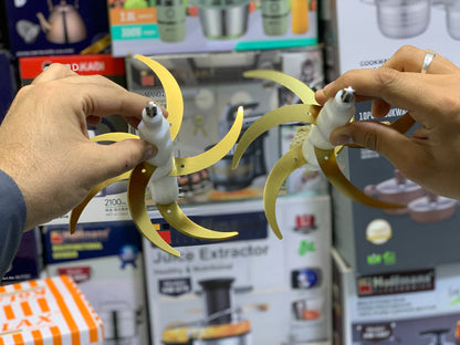 Kolax Meat Chopper with Double Stainless Steel Blades