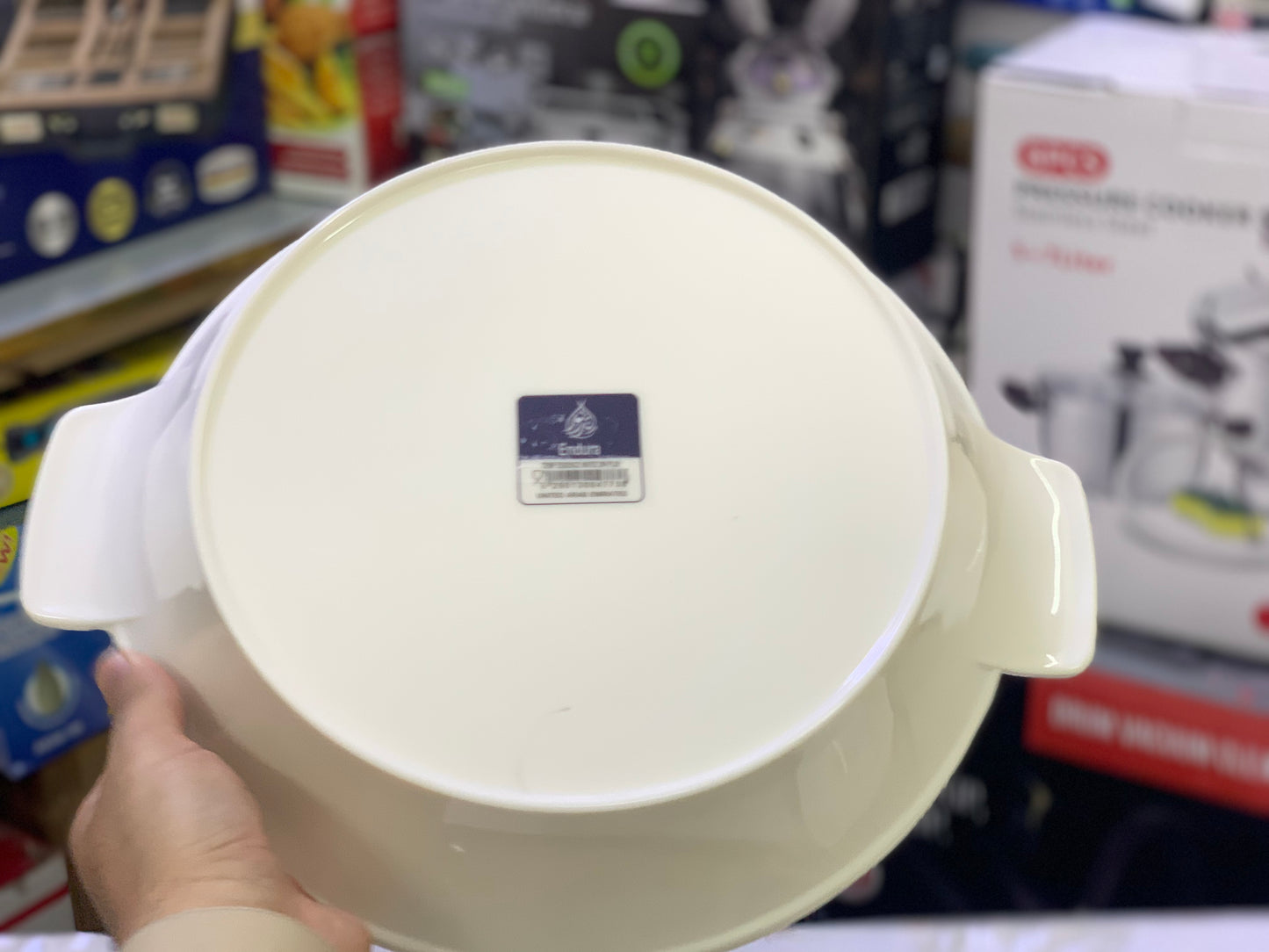 Melamine serving Hot Pot Medium