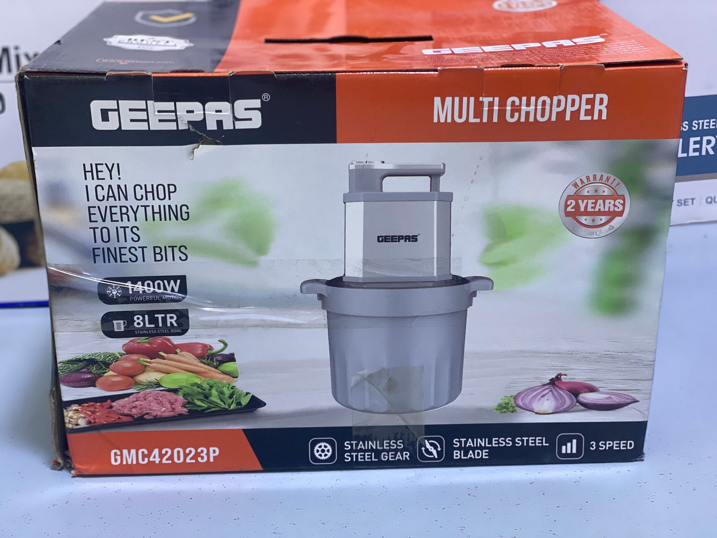 Geepas Electric Heavy Duty Meat Chopper