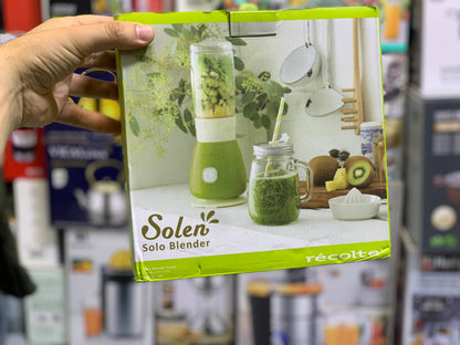 Mini Juicer Blender | Solen Solo 160w 300ml and 400ml Containers Stainless Steel Blades