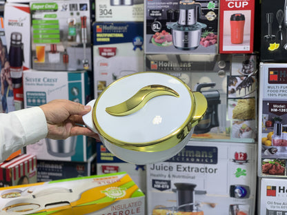 DUBAIZONES™ 8 pieces Hot Pot Set | Kitchen Food Containers Stainless Steel and Elegant Designed