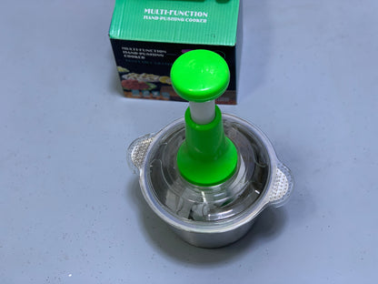 Vegetable Chopper 2L with Stainless Steel Bowl