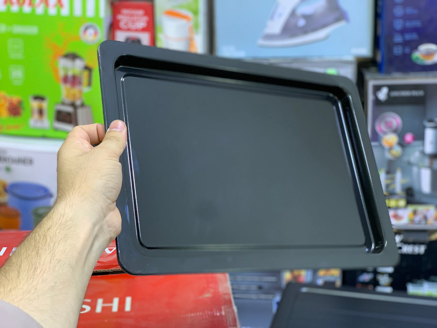 Kawashi Electric Oven – 30L Capacity | 1600W | Rotisserie Function & 6 Heating Stages