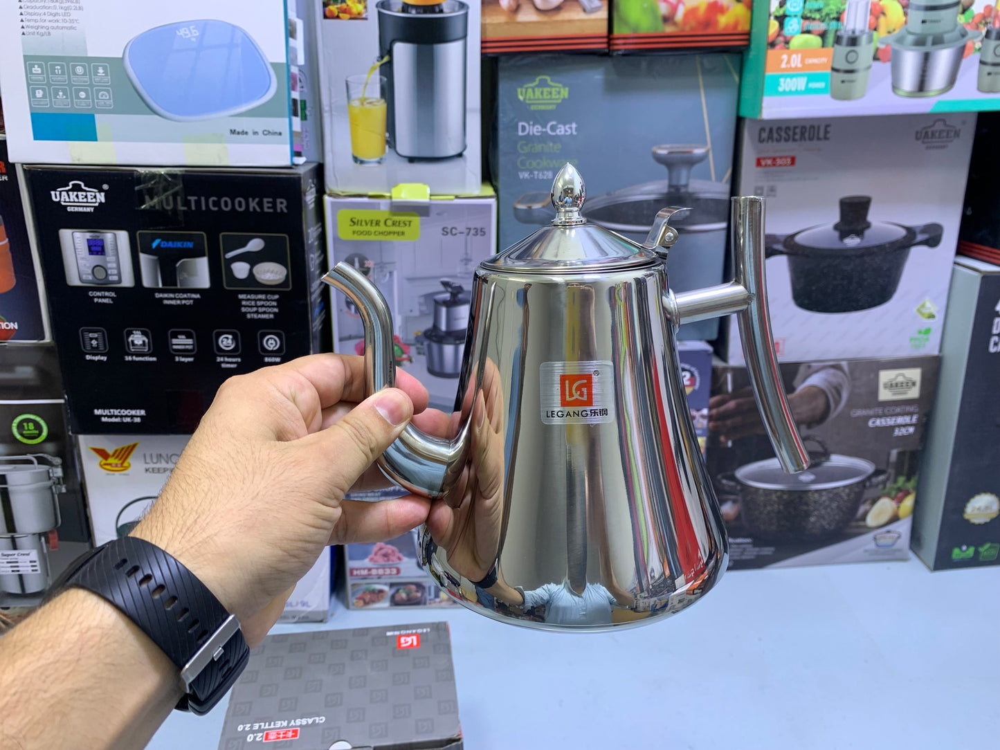 Classy Stainless Steel Tea Kettle