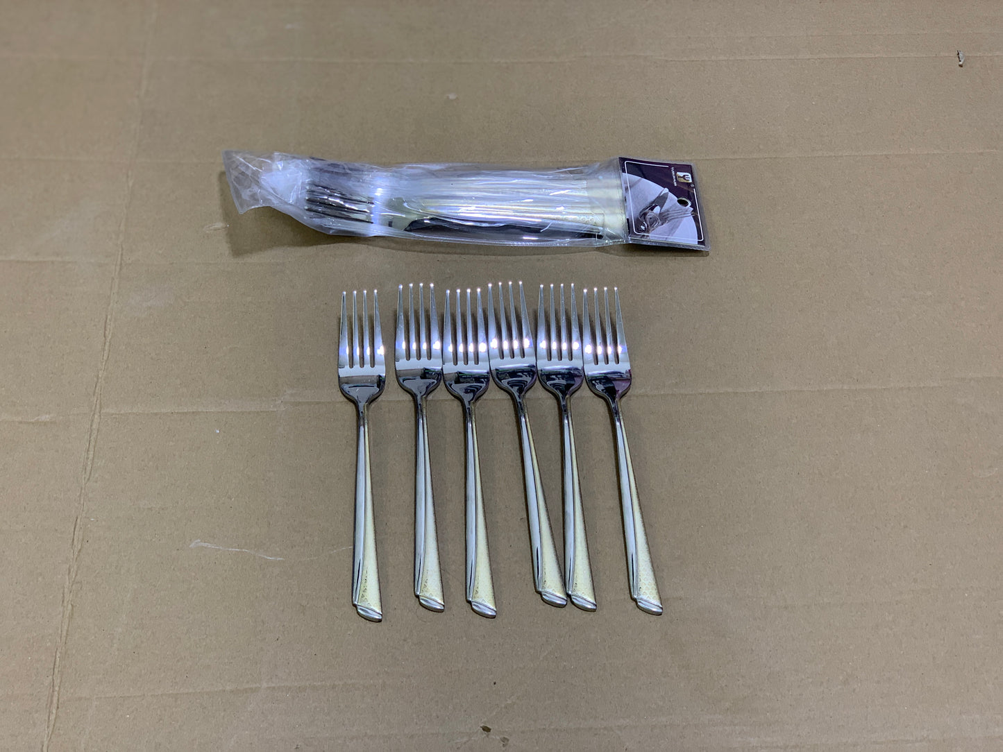 Cutlery set Half golden Design