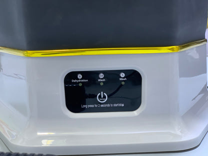 Folding portable washing machine