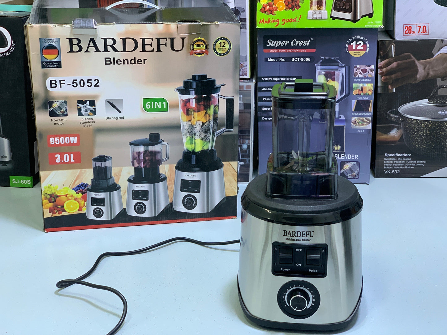 6 in 1 Bardefu Blender|Model-BF5052