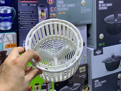 Folding portable washing machine