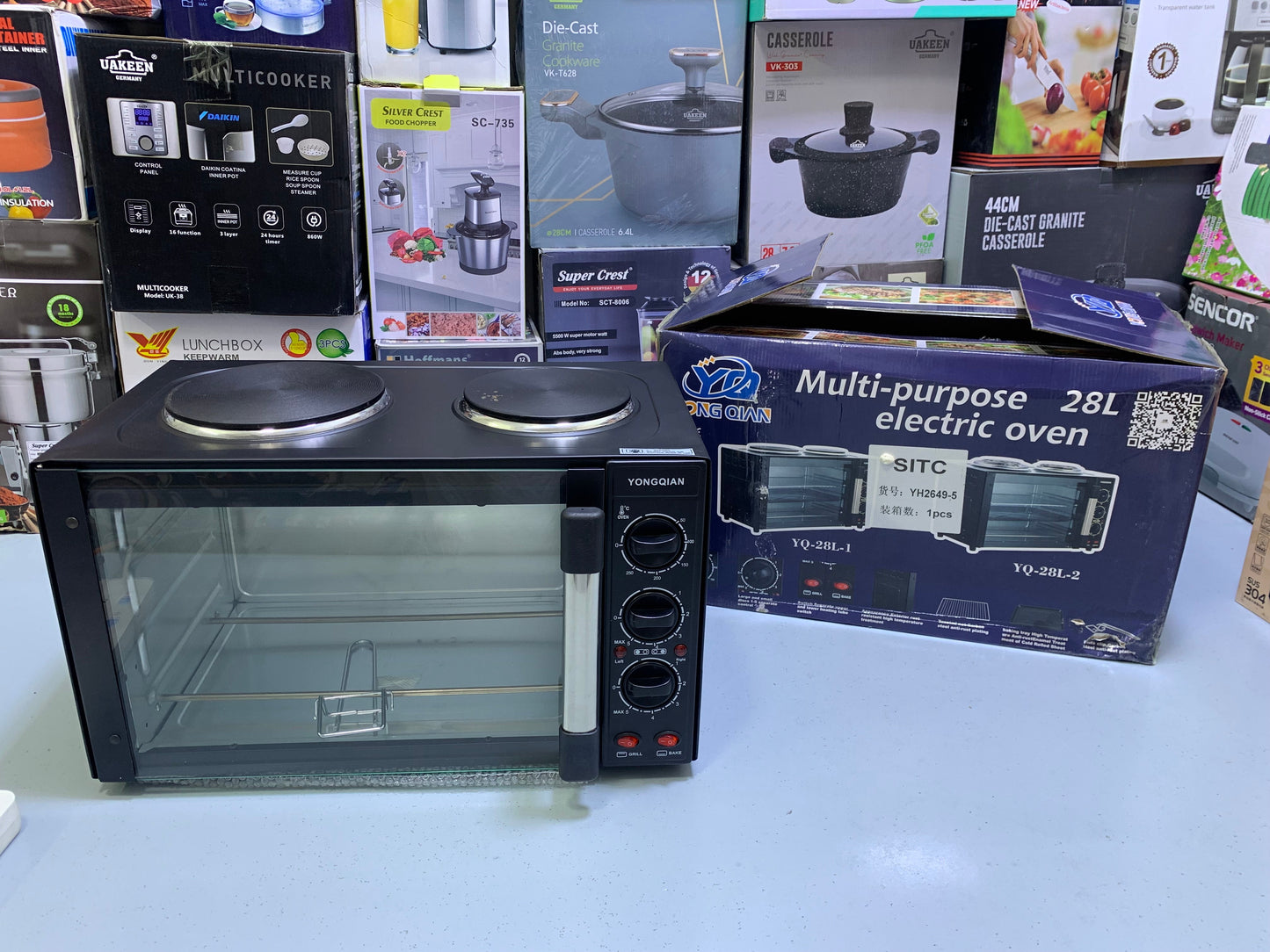Multipurpose Electric oven 28L Model YQ-28L-1