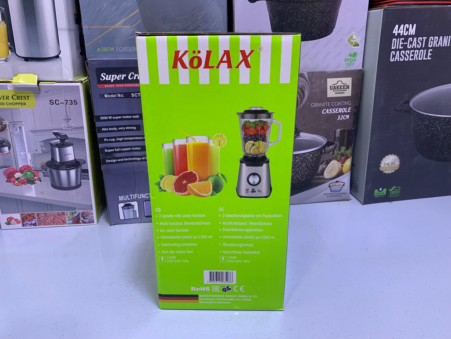 Kolax Juicer blender and Grinder