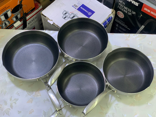 Deep Laser Coating Sauce Pan