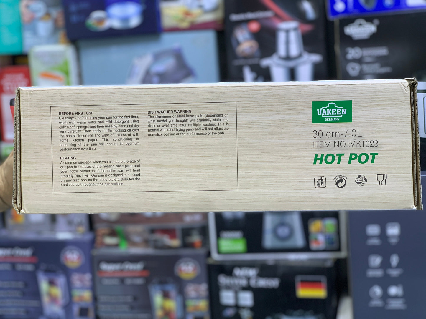 UAKEEN German HotPot