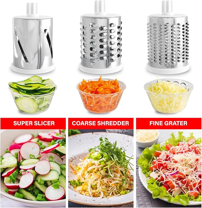DUBAIZONES™ SumoSlicer Vegetable Slicer Stainless Steel 3 in 1 High Quality
