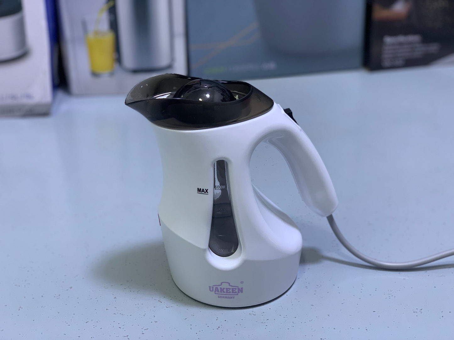 Uakeen Germany 2in1 Handheld Steamer and Kettle 250ml and 1200 watt