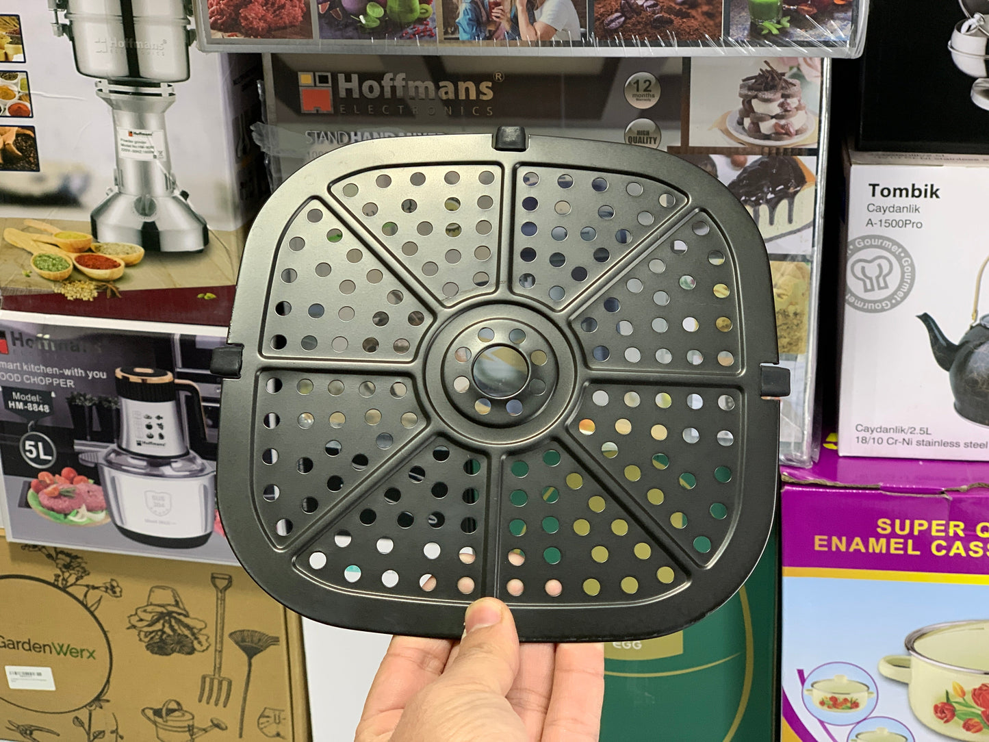 DUBAIZONES™  Hoffmans  Electronics Air Fryer 8L 2400w