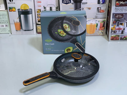 UAKEEN Die Cast Frying Pan 24cm and 2L