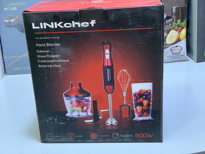Linkchief 5 in 1 Hand Blender Set Stainless Steel