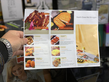 DUBAIZONES™  Hoffmans  Electronics Air Fryer 8L 2400w