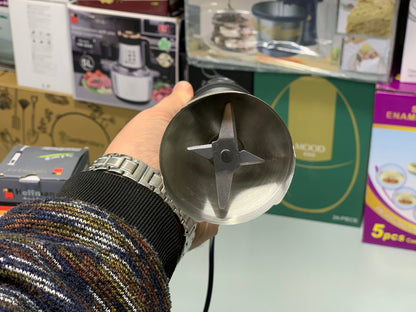 DUBAIZONES™ Hoffmans Electronics Hand Blender Stainless Steel