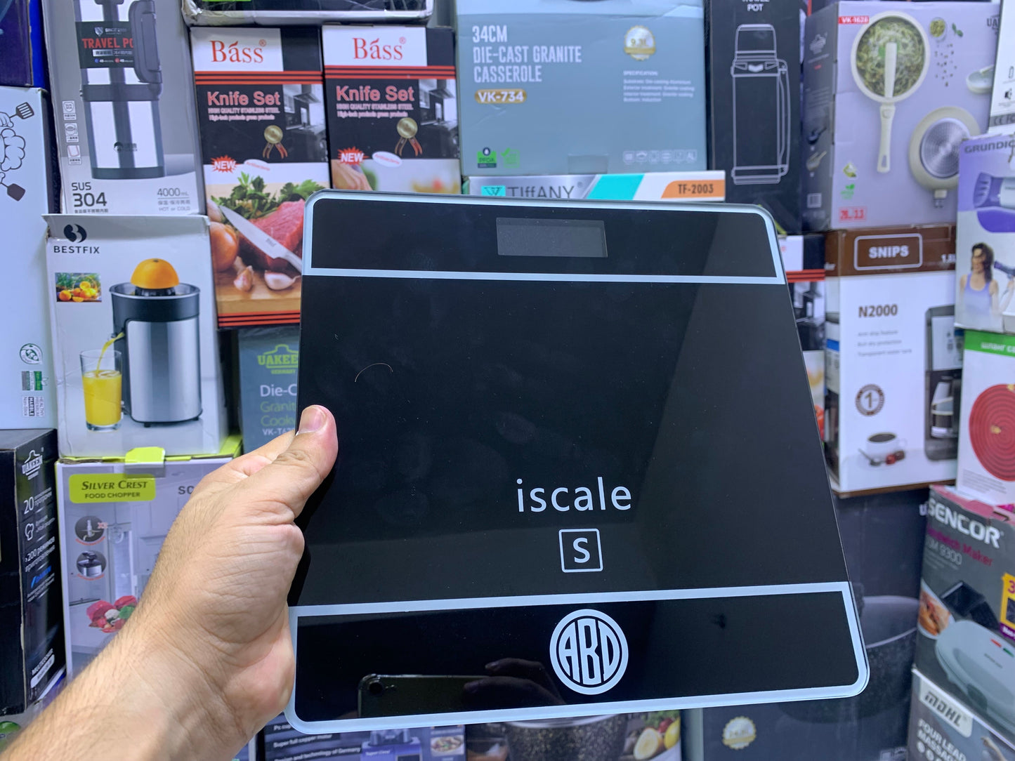 ABD Digital Bathroom Scale With Digital Display