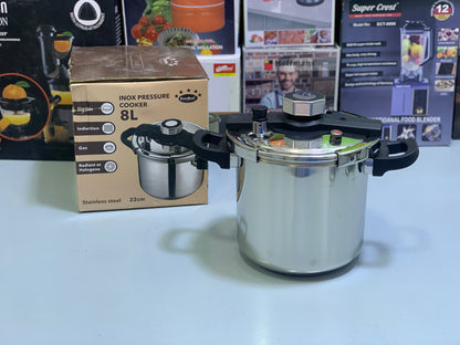 Inox Pressure Cooker With Advance Safety