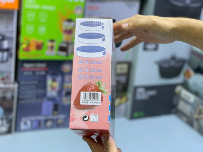 Cake Mould 3 Pieces Set