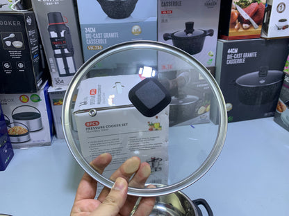 TEFAL 3 in 1 Pressure Cooker 5L and 7L Stainless Steel 18/10