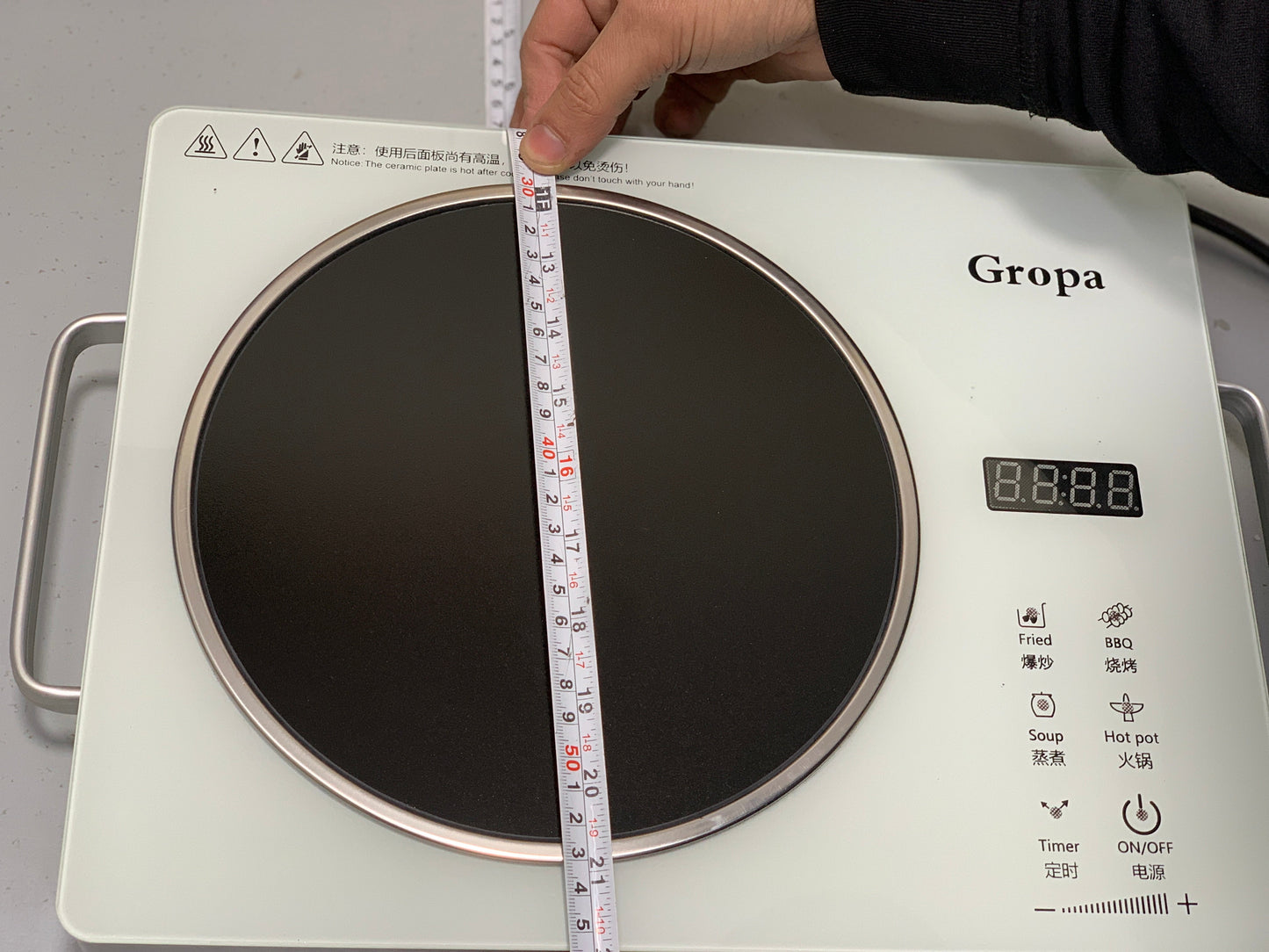 DUBAIZONES™ Gropa Electric Stove 3500w