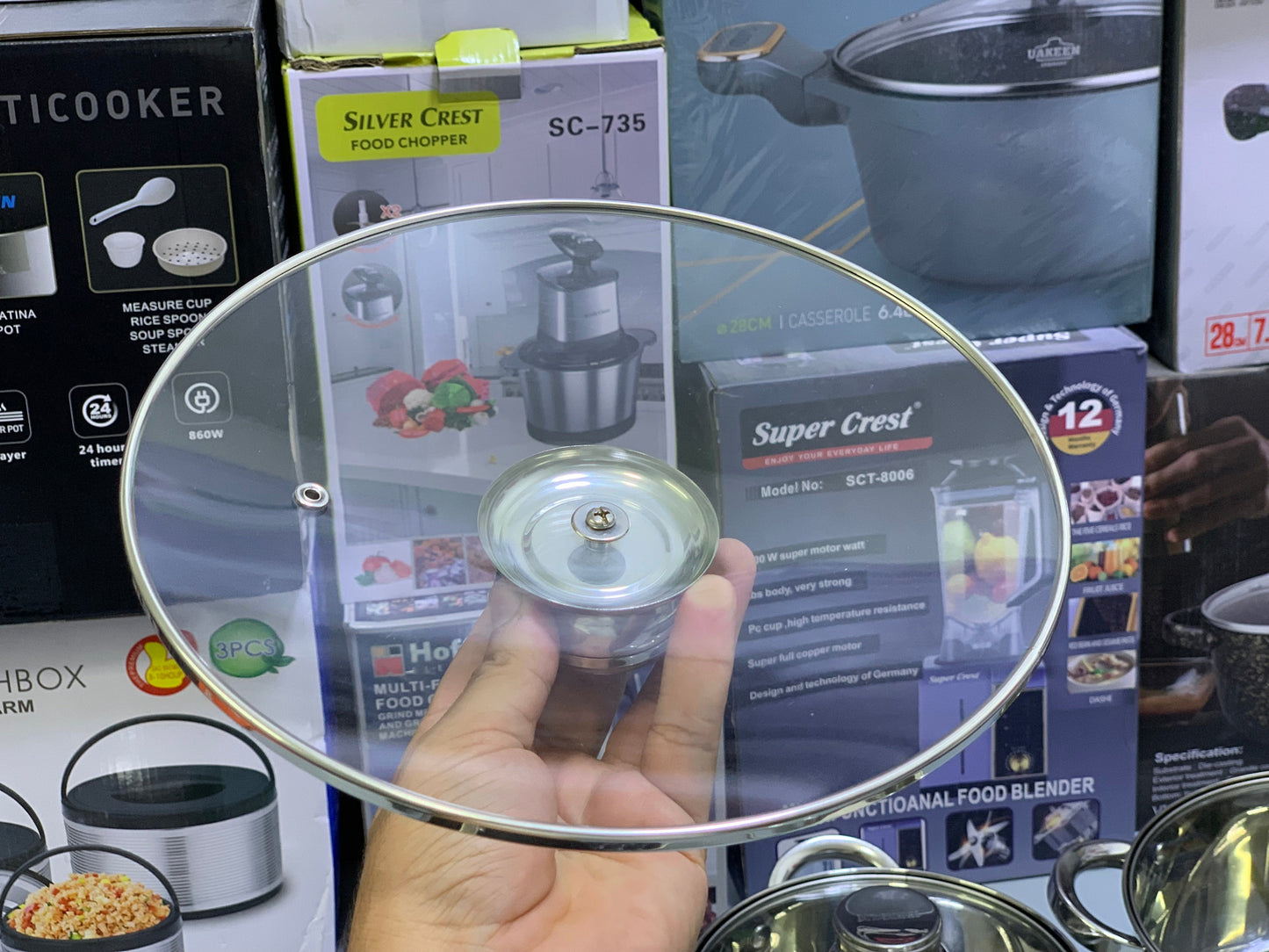 Berghome Line 16 Pieces Cookware Set Stainless Steel