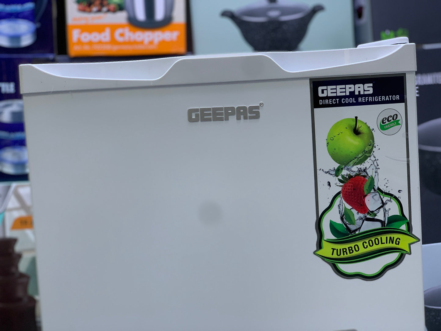 GEEPAS Mini Refrigerator 40L – Space-Saving & Efficient for Office and Room