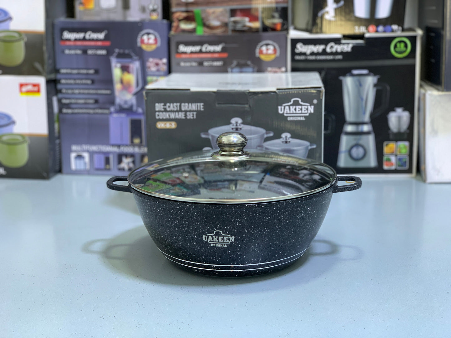 Uakeen Original 10 Pieces Cookware Set