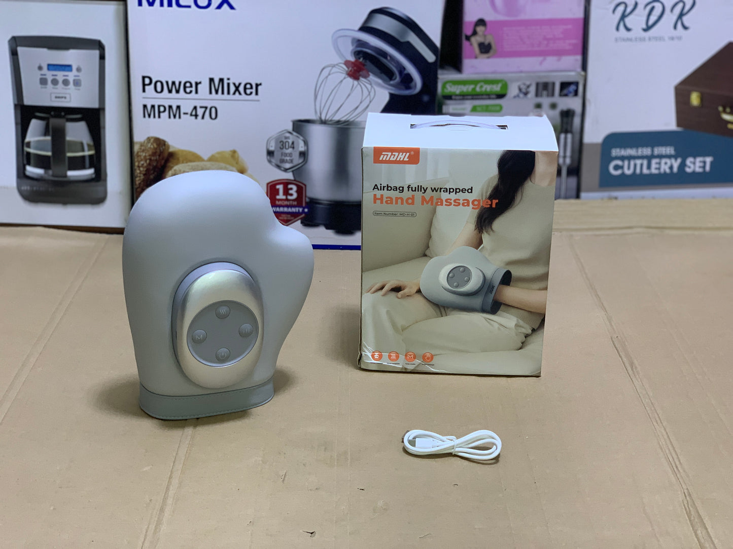 MDHL Airbag Fully Wrapped Hand Massager