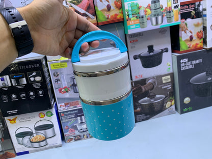 Two Layers Lunch Box Multilayer Insulation