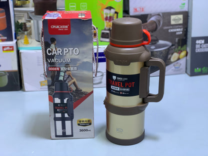 D Kadi Stainless Steel Bottle 3600ml for traveling and camping