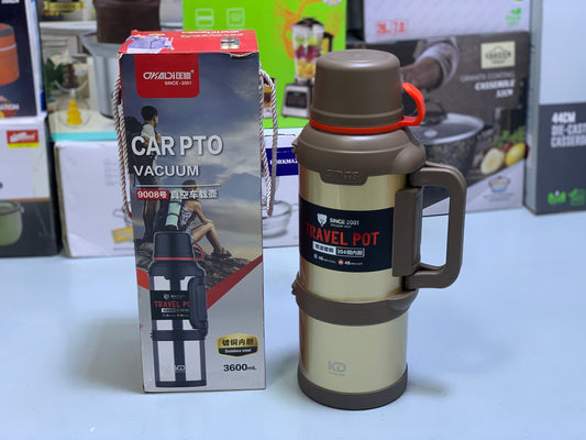 D Kadi Stainless Steel Bottle 3600ml for traveling and camping