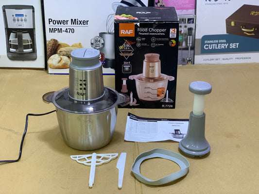RAF 3in1 Food Chopper 3L